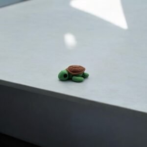 Baby Turtle Mini, an articulated 3D-printed collectible figure from SpaceCity3D (Minis)