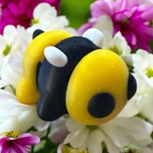 Baby Bee Mini, an articulated 3D-printed collectible figure from SpaceCity3D (Minis)