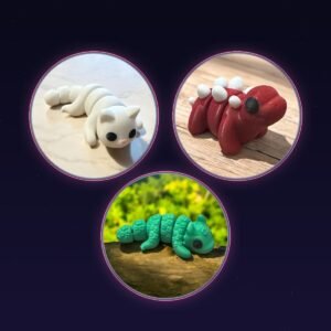 Micro Bundle - Assorted, an articulated 3D-printed collectible figure from SpaceCity3D (Bundles)