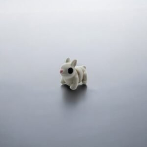 Bunny Mini, an articulated 3D-printed collectible figure from SpaceCity3D (Minis)