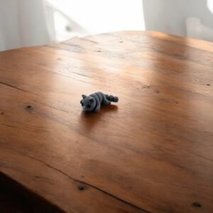 Cat Mini, an articulated 3D-printed collectible figure from SpaceCity3D (Minis)